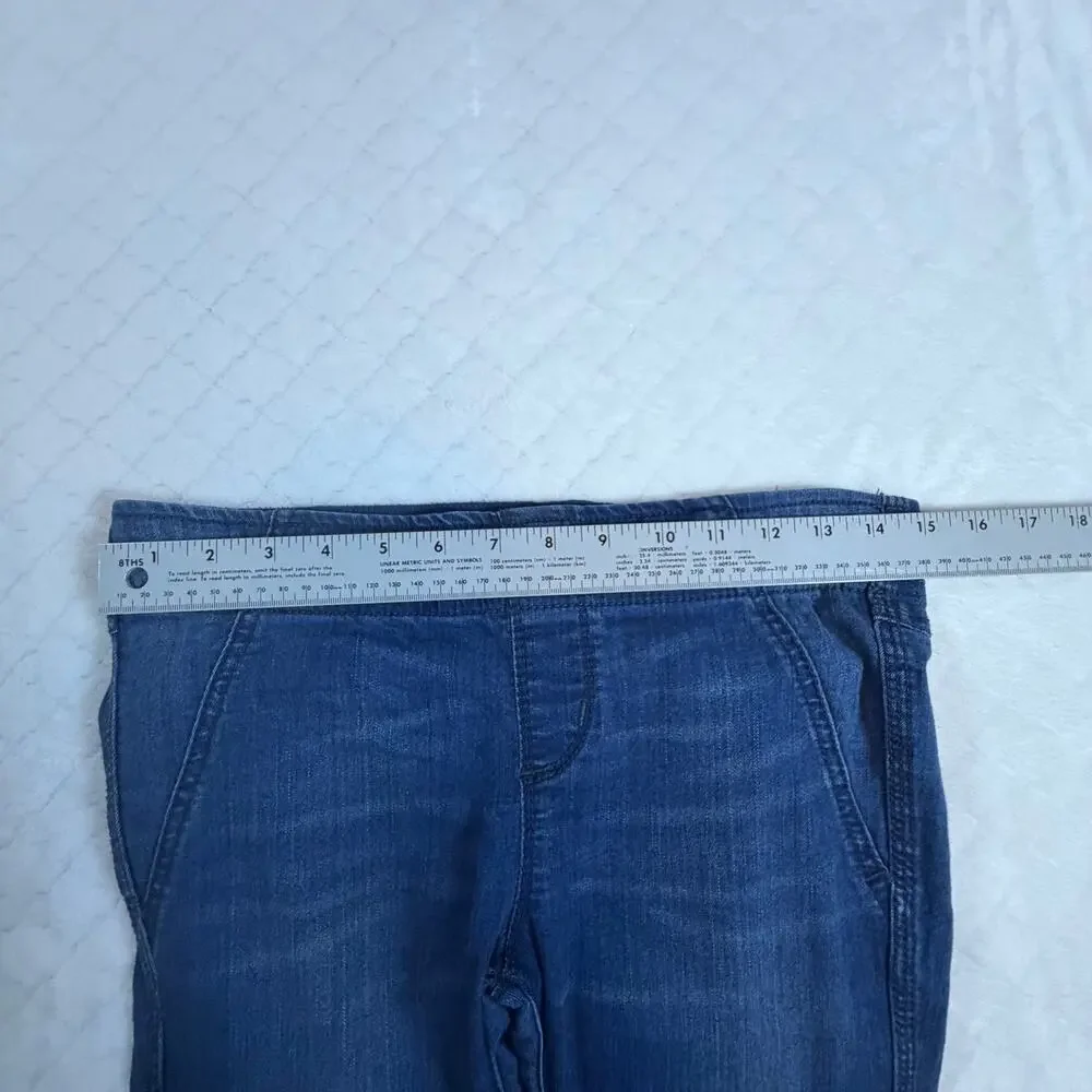 Free People We The Free Women's Blue Penny Flare Stretch Wide Leg Jeans Size 27